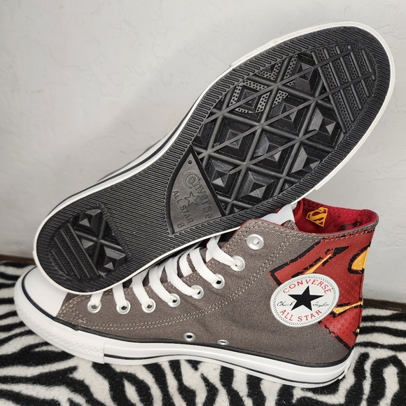 NEW Converse All Star Superman Men 8/Women 10 - Picture 10 of 11